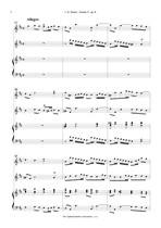 Náhled not [2] - Braun Jean Daniel (? - 1740) - Sonata V. op. 8/5