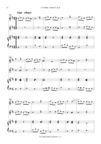 Náhled not [4] - Braun Jean Daniel (? - 1740) - Sonata V. op. 8/5
