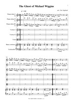 Náhled not [1] - Zapletal Petr (*1965) - The Ghost of Michael Wiggins (English Country Dance) - arrangement