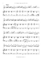 Náhled not [2] - Telemann Georg Philipp (1681 - 1767) - Sonata a moll (TWV 41:a4)