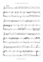 Náhled not [4] - Telemann Georg Philipp (1681 - 1767) - Sonata in A minor (TWV 41:a4)