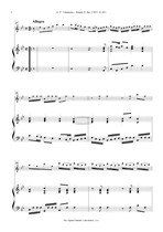 Náhled not [2] - Telemann Georg Philipp (1681 - 1767) - Sonata in B flat major (TWV 41:B3)