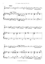 Náhled not [2] - Telemann Georg Philipp (1681 - 1767) - Sonata in F minor (TWV 41:f2)