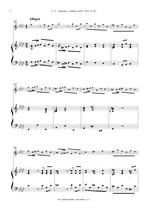 Náhled not [2] - Telemann Georg Philipp (1681 - 1767) - Sonata f moll (TWV 41:f2)
