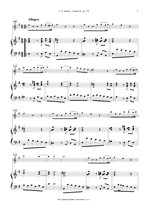 Náhled not [4] - Braun Jean Daniel (? - 1740) - Sonata II. op.7/2