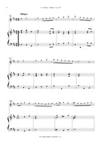 Náhled not [4] - Braun Jean Daniel (? - 1740) - Sonata V. op.7/5