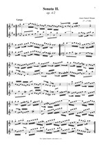 Náhled not [5] - Braun Jean Daniel (? - 1740) - Sonáty I. - III. (op. 4)