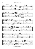 Náhled not [2] - Braun Jean Daniel (? - 1740) - Sonáty IV. - VI. (op. 4)