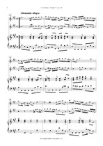 Náhled not [2] - Braun Jean Daniel (? - 1740) - Sonata V. (op. 3/5)