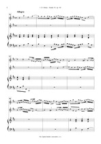 Náhled not [2] - Braun Jean Daniel (? - 1740) - Sonata VI. (op. 3/6)