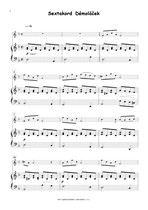 Náhled not [2] - Zapletal Petr (*1965) - Skladbičky IV. pro zobcovou flétnu a klavír