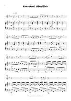 Náhled not [3] - Zapletal Petr (*1965) - Skladbičky IV. pro zobcovou flétnu a klavír