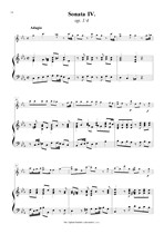Náhled not [6] - Barsanti Francesco (1690 - 1772) - Sonata III., IV.