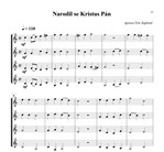 Náhled not [9] - Zapletal Petr (*1965) - 16 vánočních koled