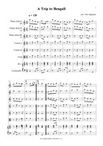Náhled not [1] - Zapletal Petr (*1965) - A Trip to Bengall (English Country Dance) - arrangement