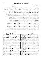 Náhled not [1] - Zapletal Petr (*1965) - The Sprigs of Laurel (English Country Dance) - arrangement
