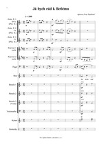 Náhled not [1] - Zapletal Petr (*1965) - Čtyři vánoční koledy 2 pro orchestry ZUŠ