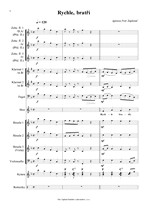 Náhled not [2] - Zapletal Petr (*1965) - Čtyři vánoční koledy 2 pro orchestry ZUŠ