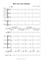 Náhled not [3] - Zapletal Petr (*1965) - Čtyři vánoční koledy 2 pro orchestry ZUŠ
