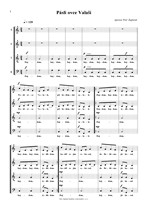 Náhled not [1] - Zapletal Petr (*1965) - Pět úprav vánočních koled pro smíšený sbor