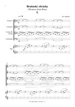 Náhled not [1] - Zapletal Petr (*1965) - Brněnské obrázky
