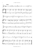 Náhled not [2] - Valentine Roberto (1674 - 1735?) - Sonata G dur