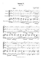 Náhled not [1] - Bianchi Giovanni (1660? - 1720?) - Triosonata D dur  (op. 1/5) 