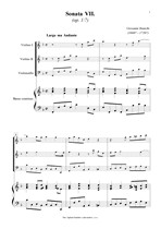 Náhled not [1] - Bianchi Giovanni (1660? - 1720?) - Triosonata F dur (op. 1/7)
