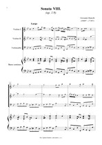Náhled not [1] - Bianchi Giovanni (1660? - 1720?) - Triosonata g moll (op. 1/8)